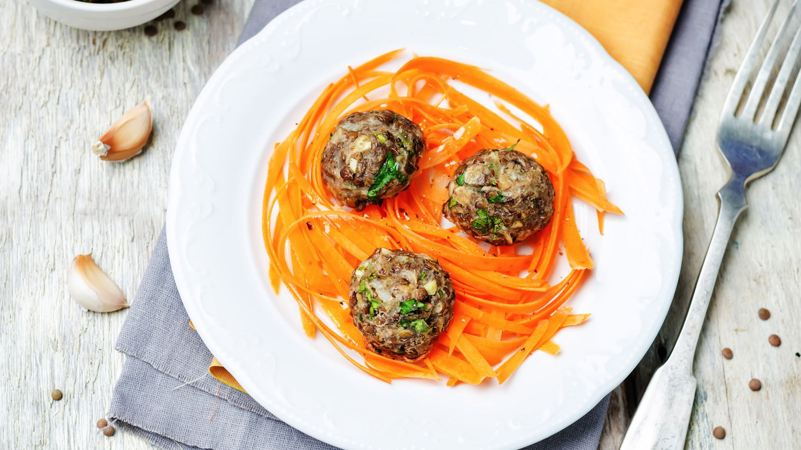 KISS Lockdown Snacks Vegetarische Frikadellen