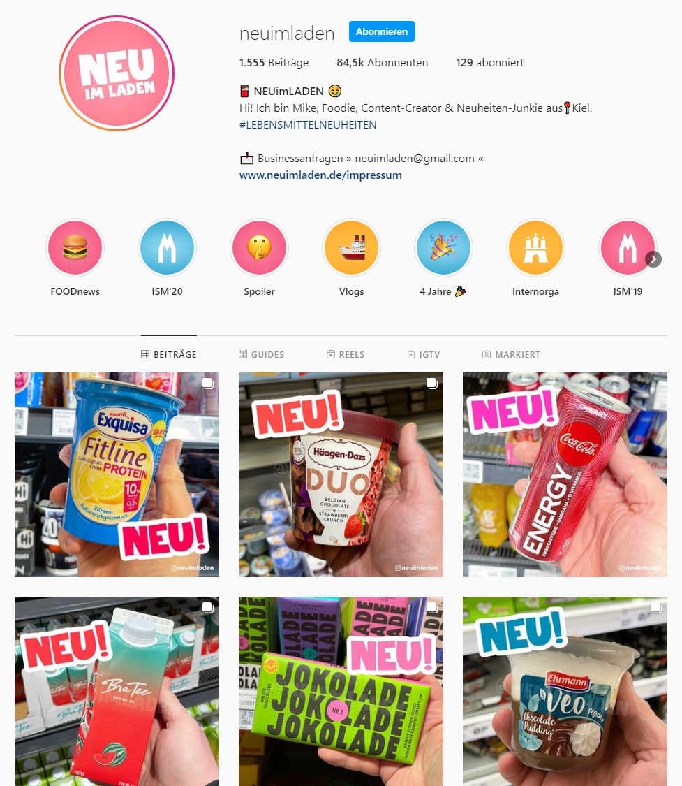 Who to Follow Neuimladen