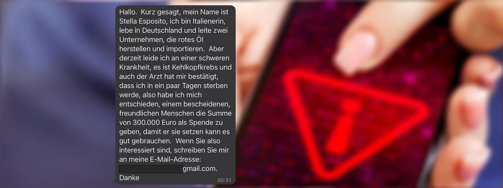 20220218 spam whatsapp nachricht 