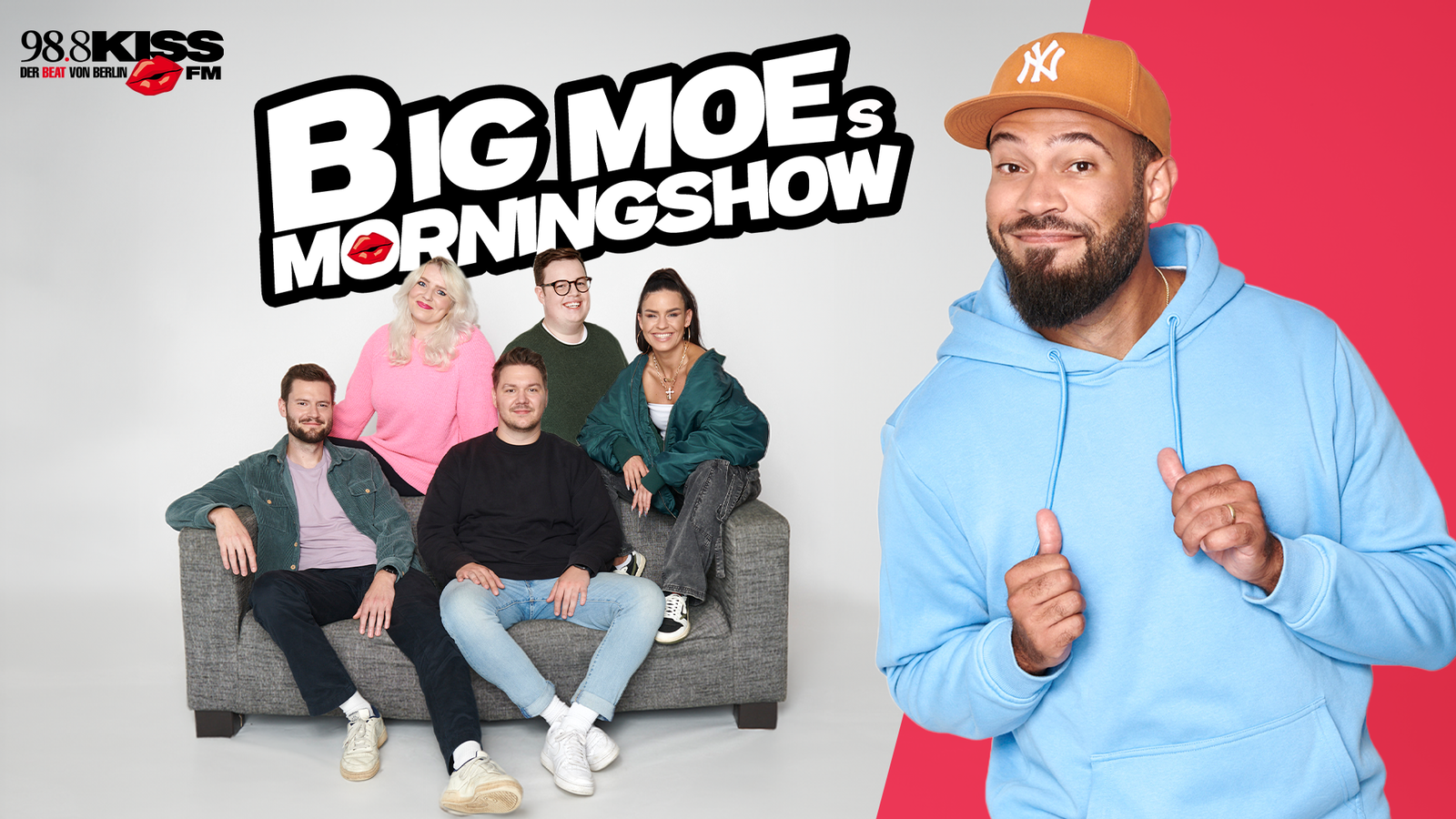 98.8 KISS FM, Big Moes Morningshow
