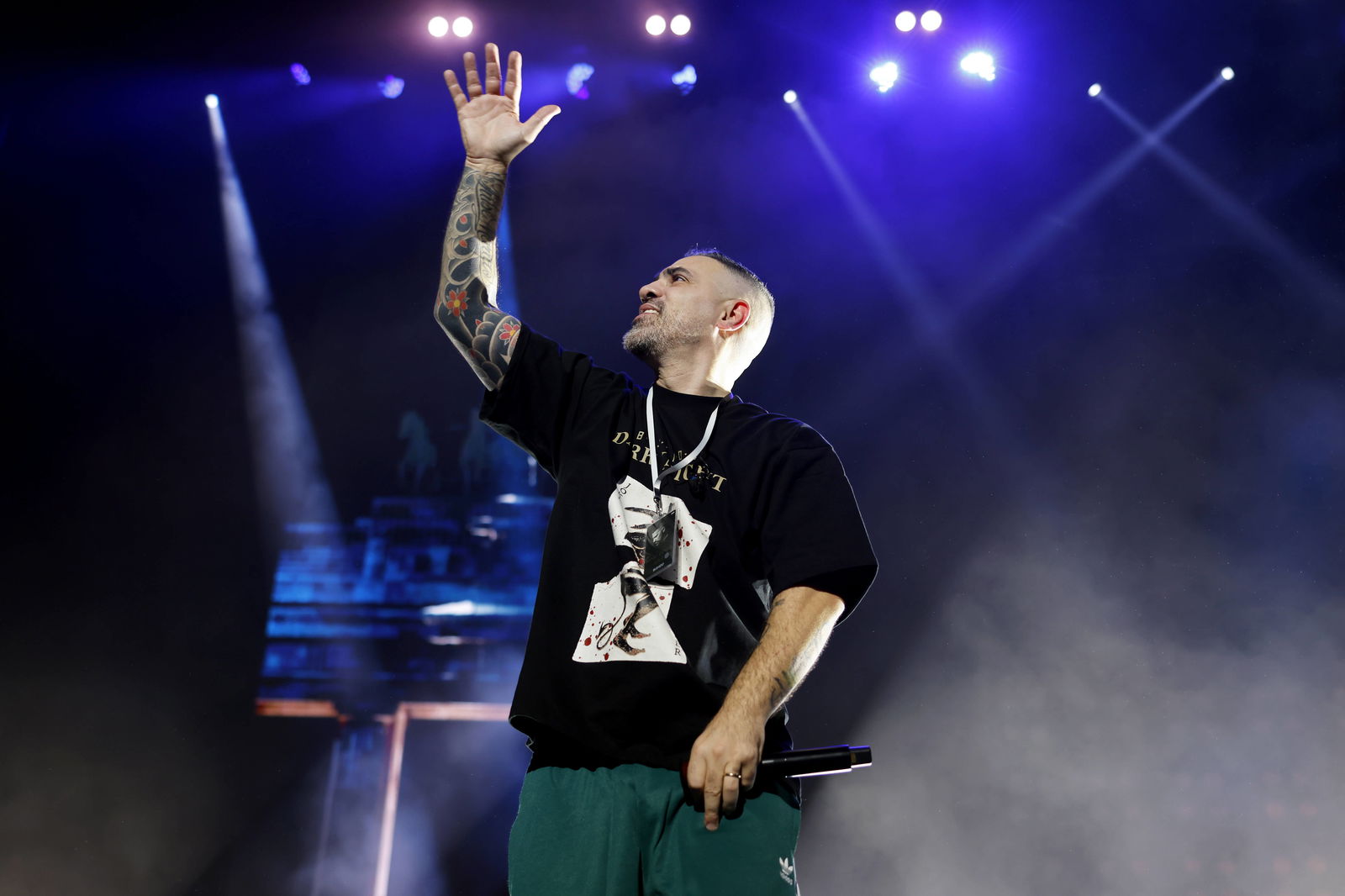 Bushido auf der Bühne