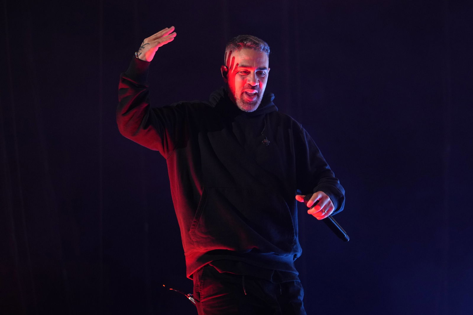 Rapper Bushido auf der Bühne