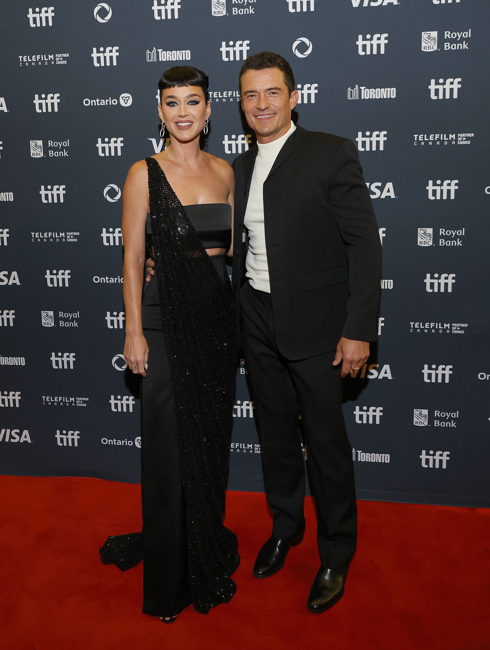 Katy Perry & Orlando Bloom roter Teppich 