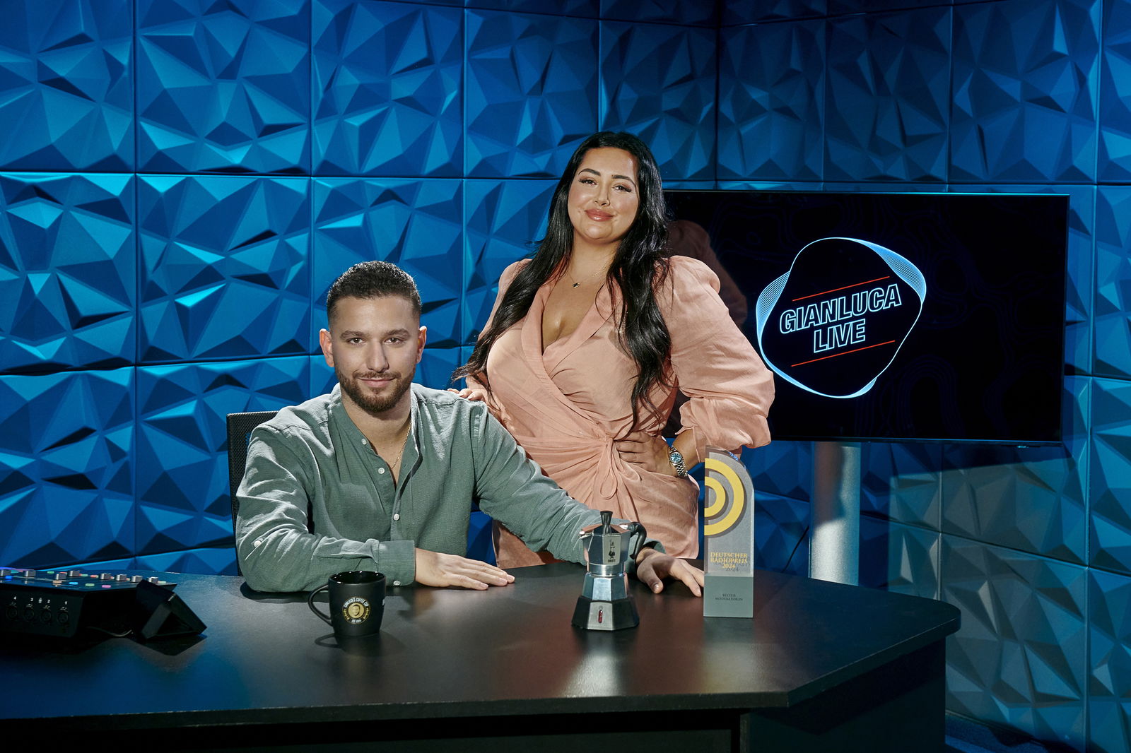Gianluca Live Presse Bild mit Shery