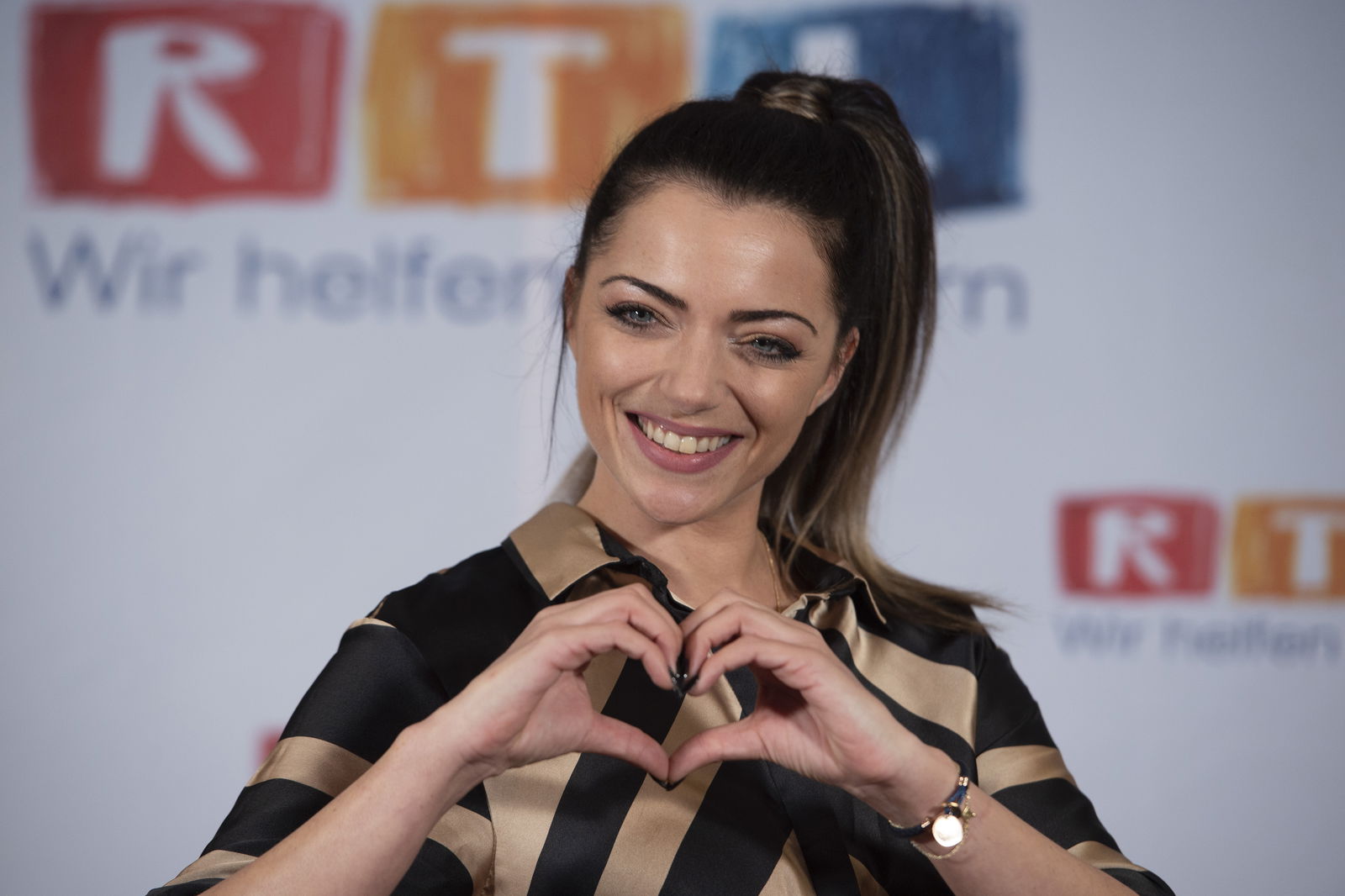 Anne Menden im Babyglück