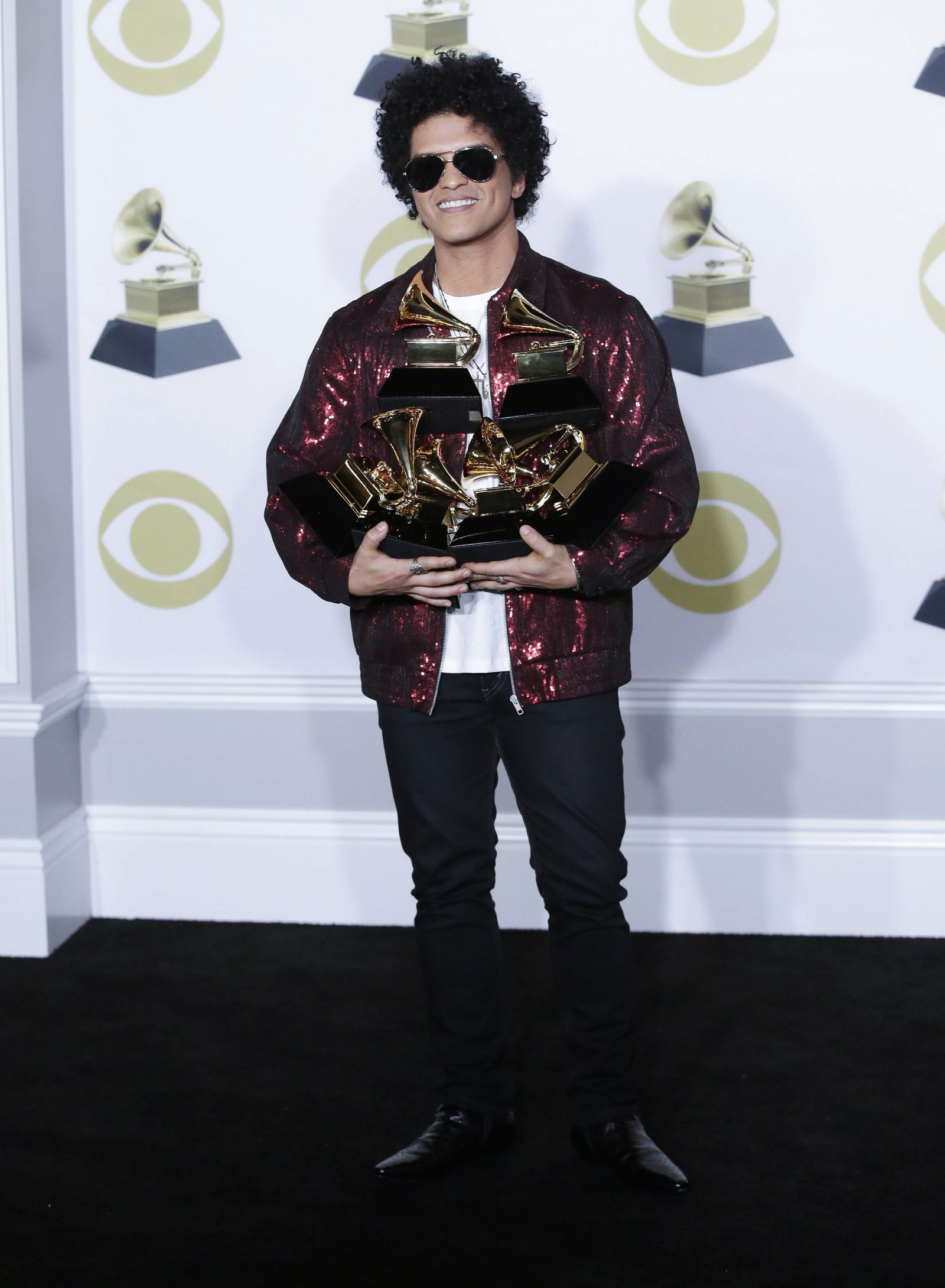 Bruno Mars bei den Grammy Awards 2018