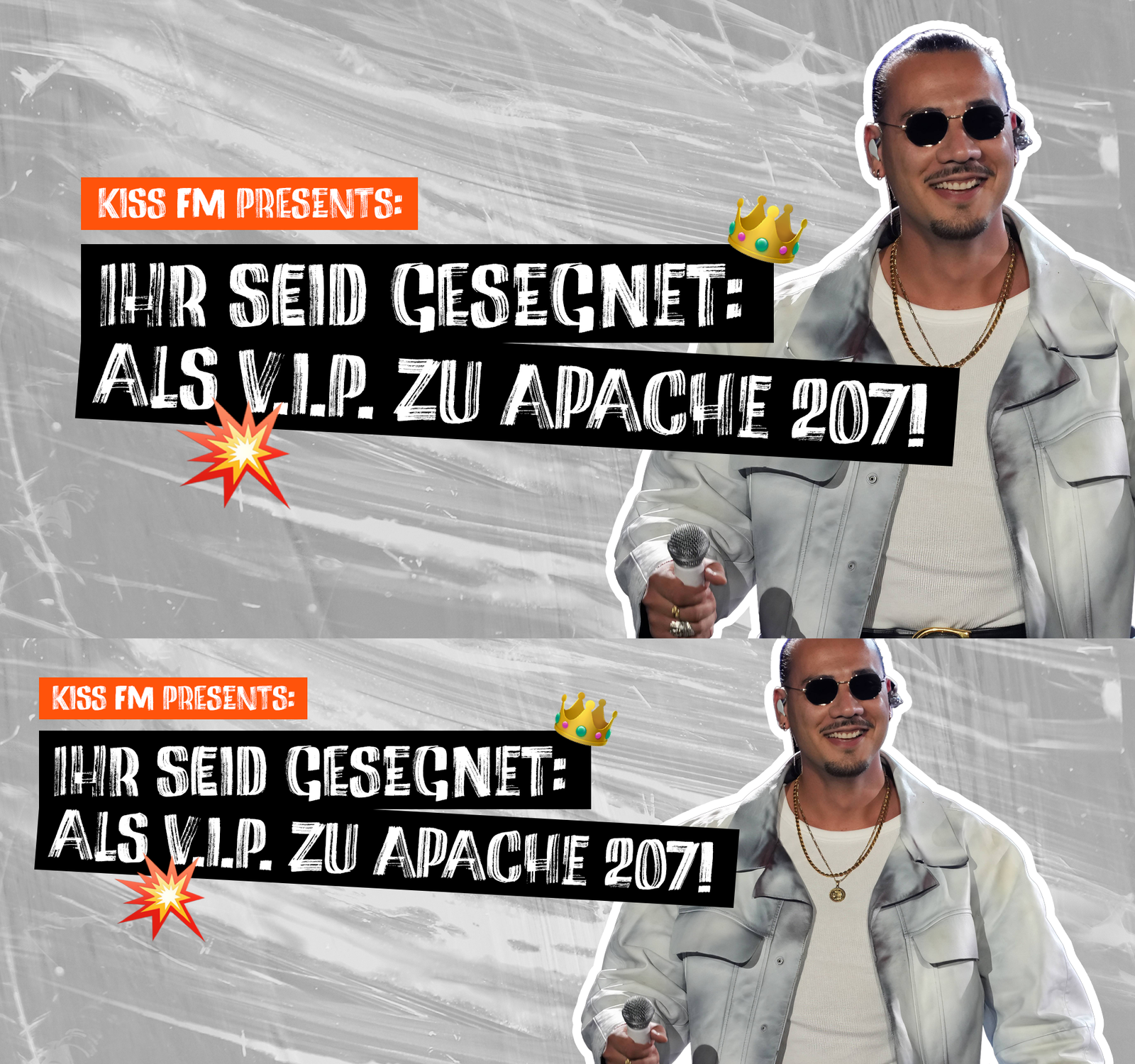 Aktion KISS FM Apache 207 VIP