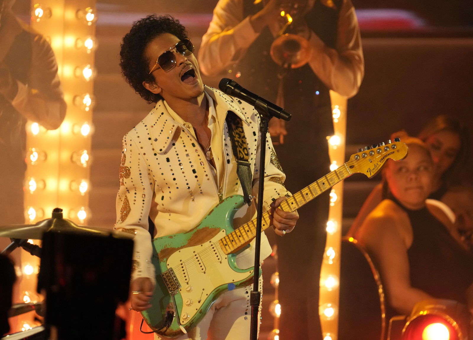 Bruno Mars performt bei den Grammy Awards 2022