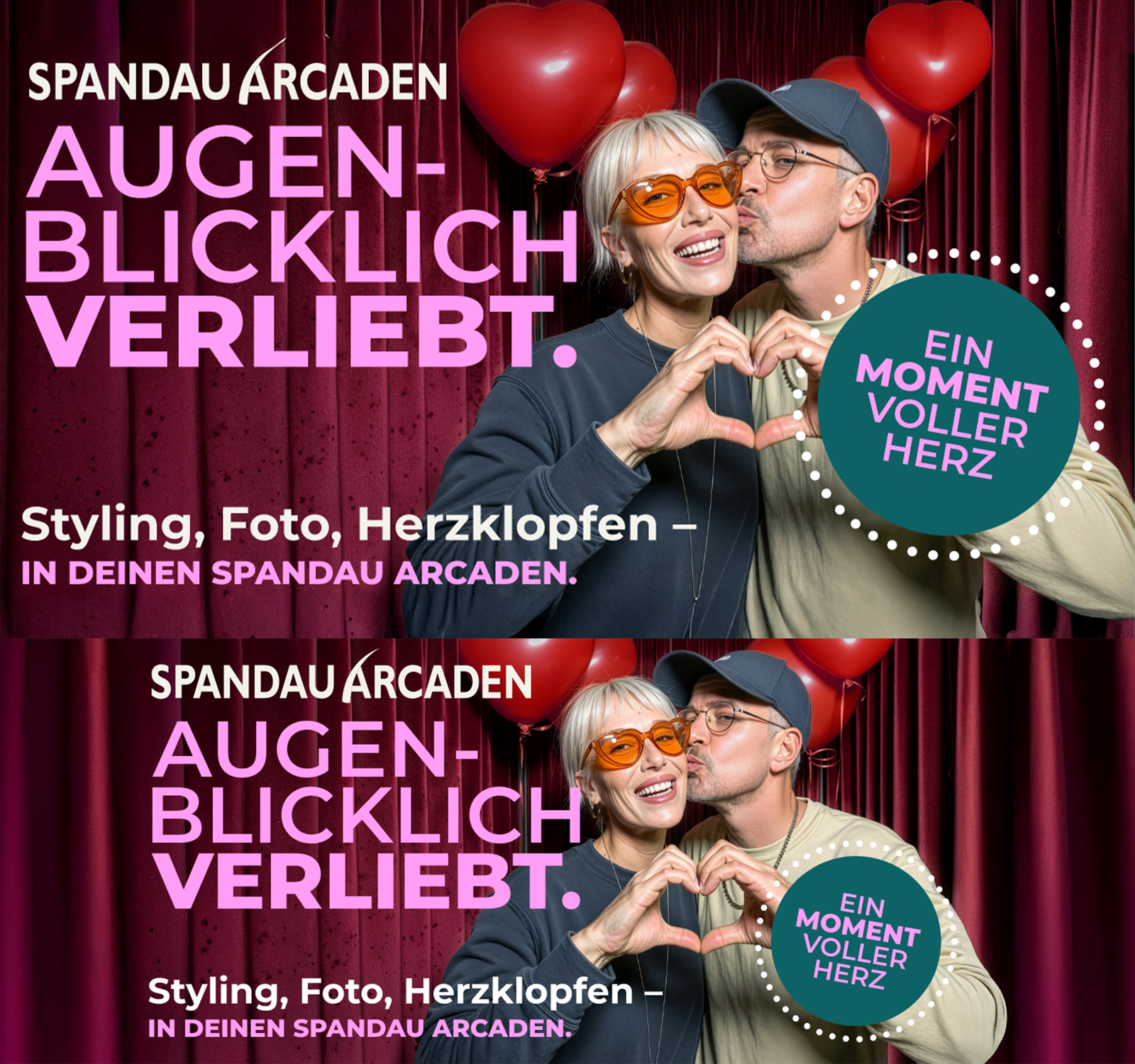 Spandau Arccaden Header Valentinstag