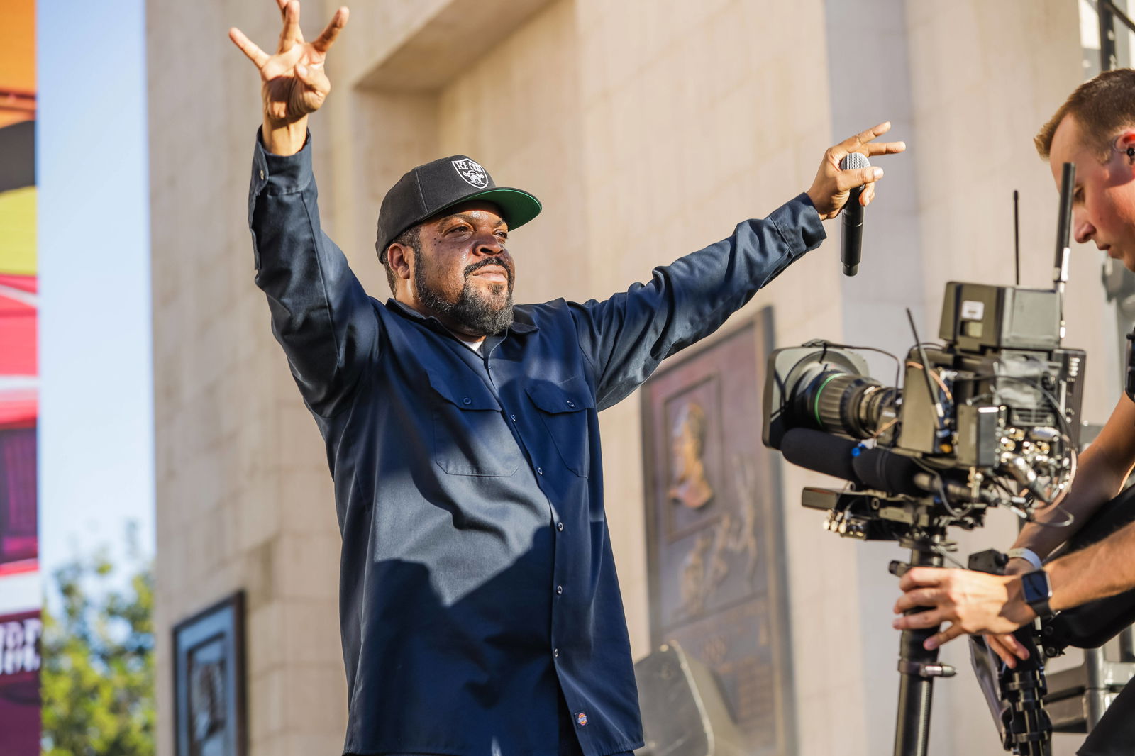 Amerikanischer Rapper Ice Cube in Los Angeles 2022