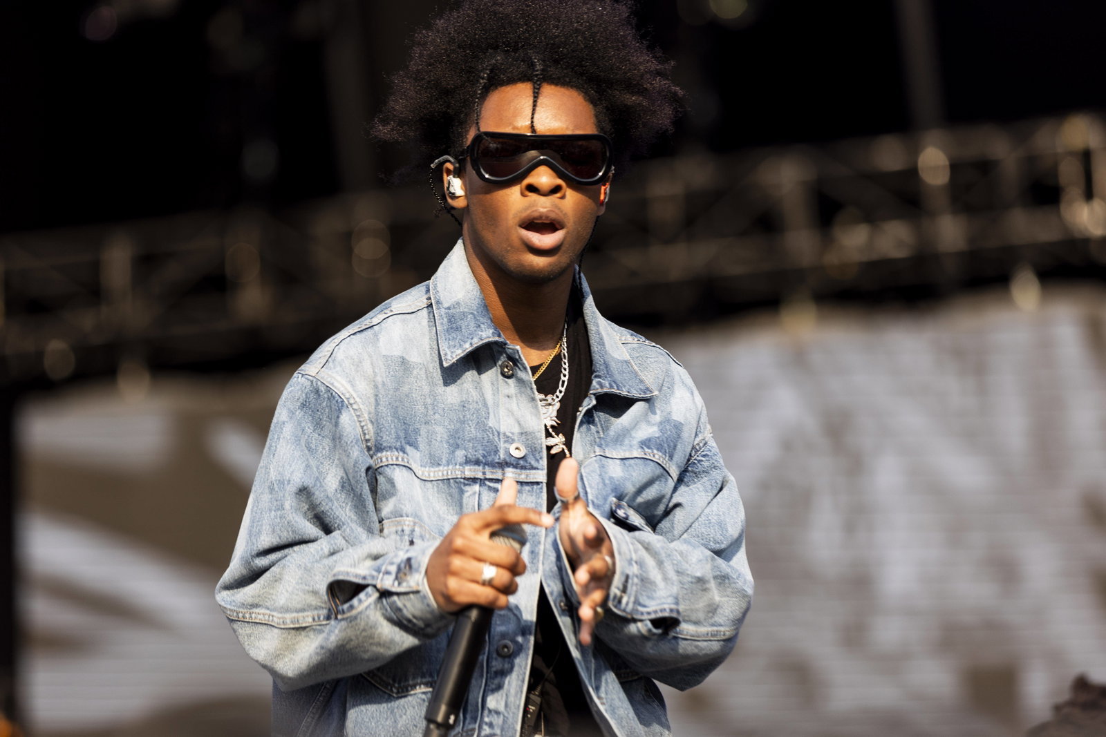 Rapper D4vd in Florence 2023