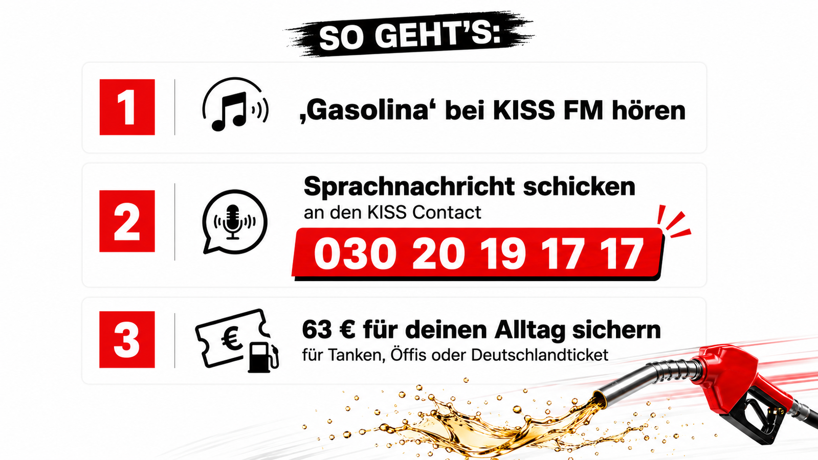 gasolina-so-gehts