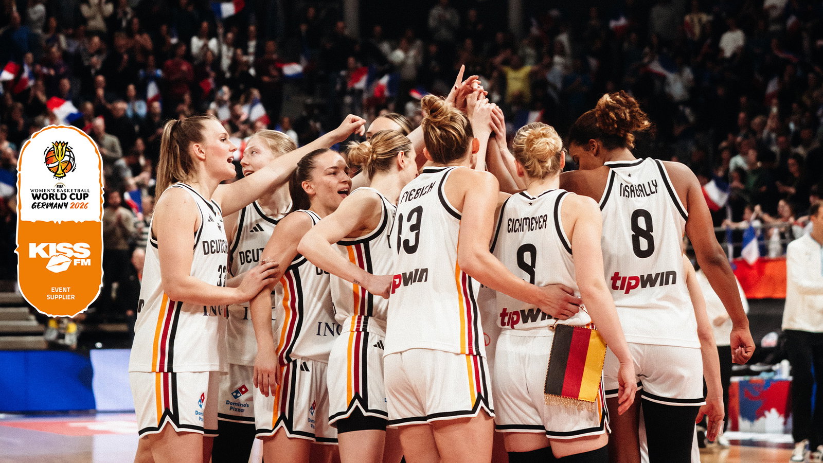 Kiss FM x Frauenbasketball WM mit logo