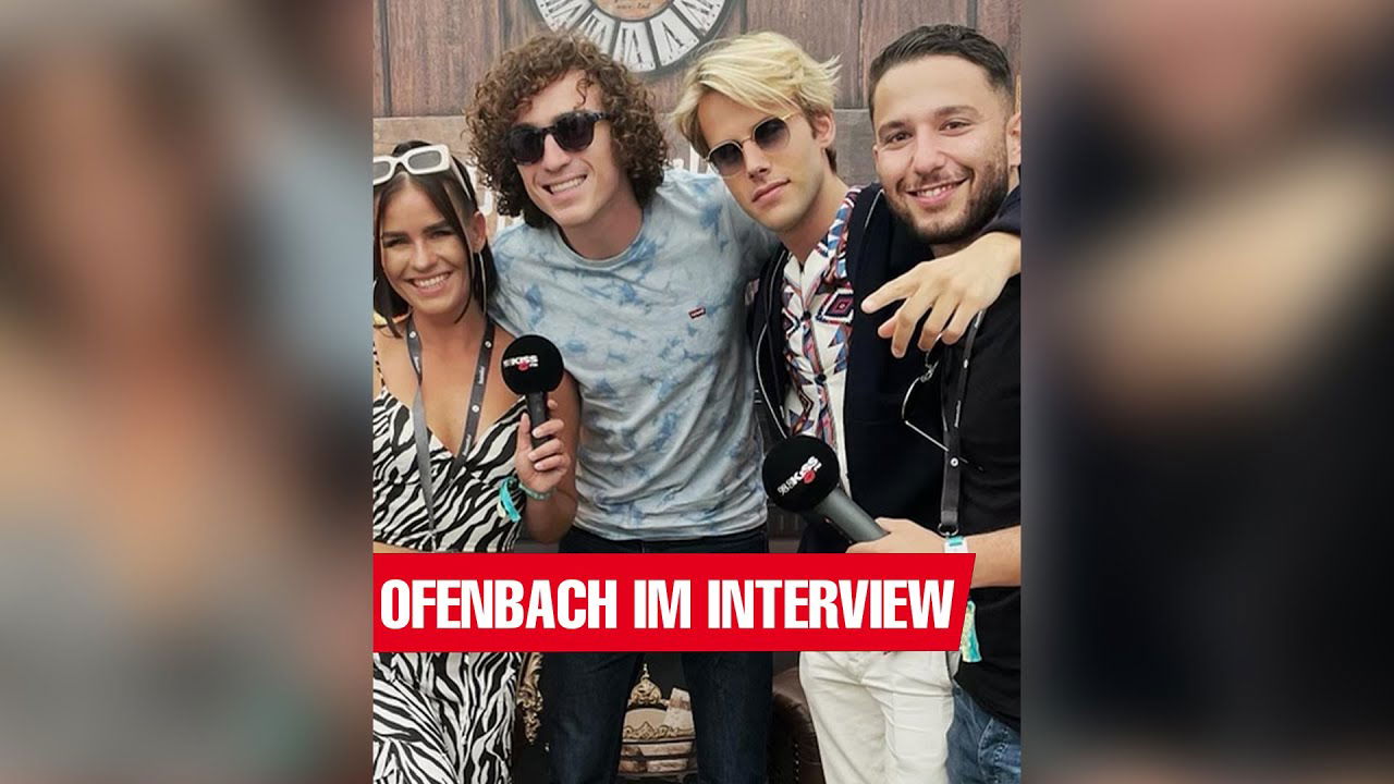 Ofenbach im Interview auf dem Parookaville-Festival