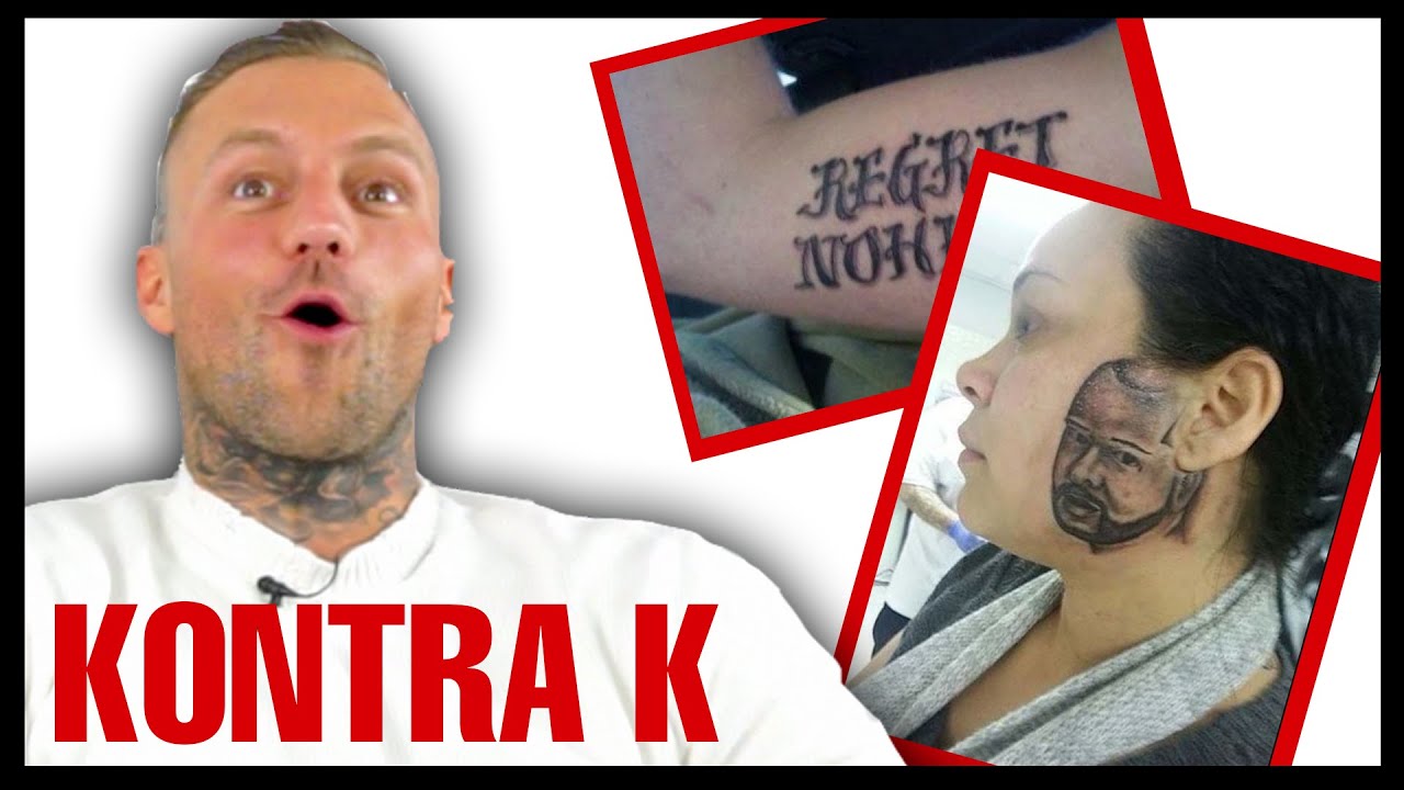 KONTRA K reagiert auf TATTOO-FAILS! (zu heftig) ?