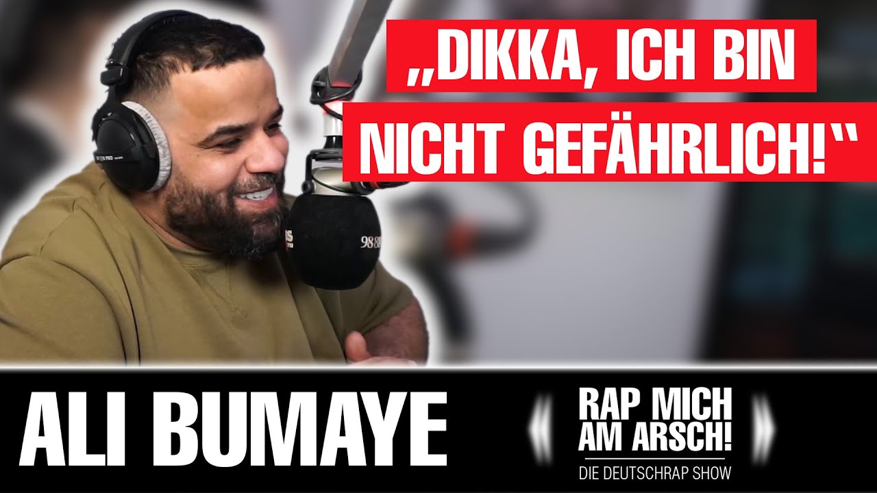 ALI BUMAYE bei RAP MICH AM A*SCH - über neue Mucke, die Trennung von EGJ & Comedy