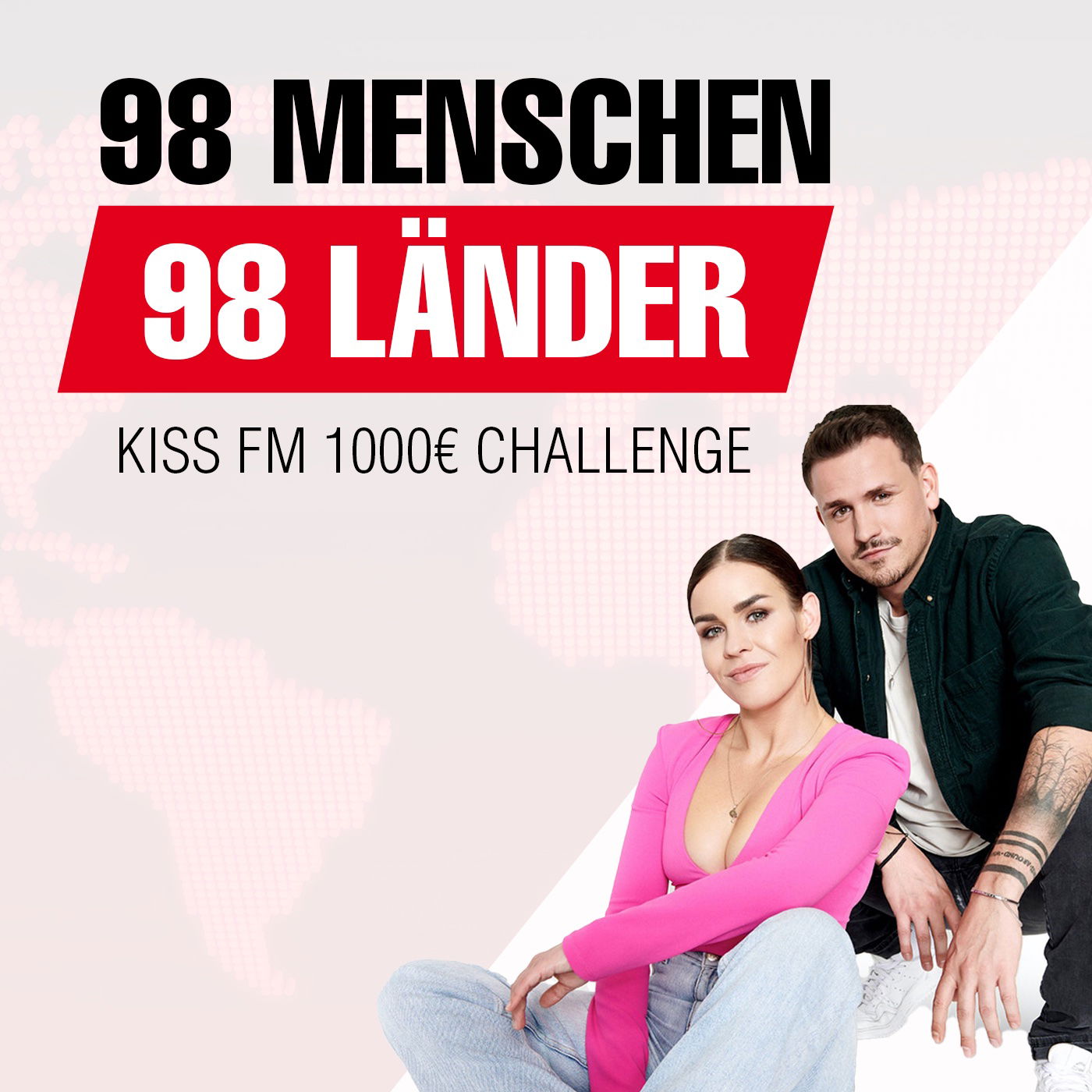 98 Menschen aus 98 Ländern